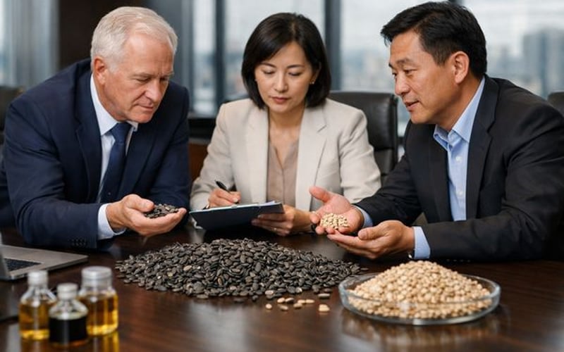 Chinese Sunflower Kernels Edge Higher While Seeds Soften on Tight Global Supply