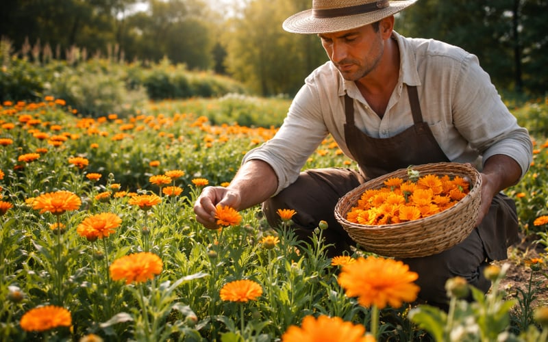 Egyptian Calendula Prices Flat as FOB Cairo Market Holds Its Ground