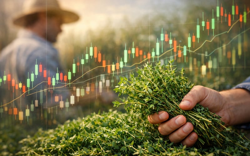 Thyme Markets Steady as Egypt Heatwave Meets Patchy Indian Monsoon