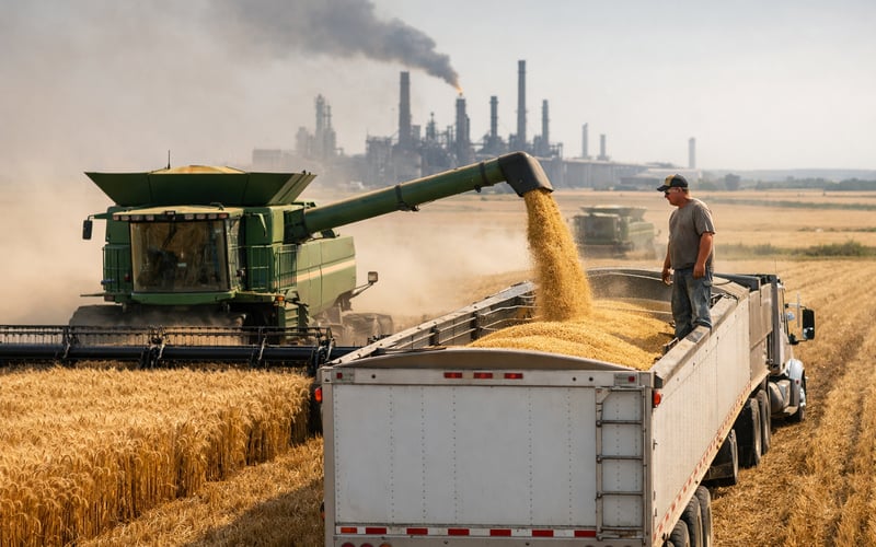 Wheat under pressure from oil shock despite tightening US crop outlook