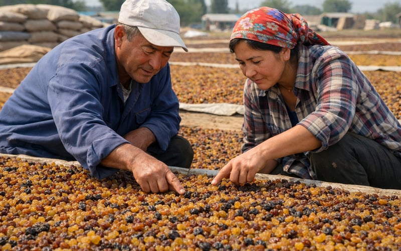 Uzbek Raisin Exports Edge Higher as Global Buyers Diversify Origins