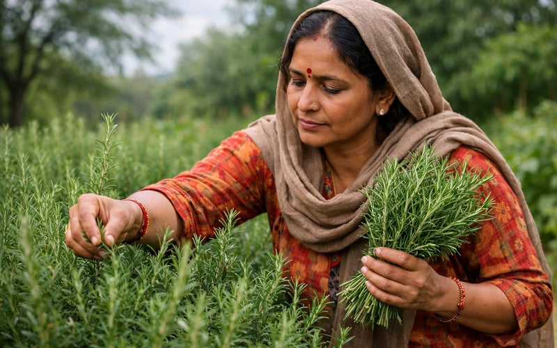 Indian Organic Rosemary FOB Delhi Steady as Monsoon Arrives