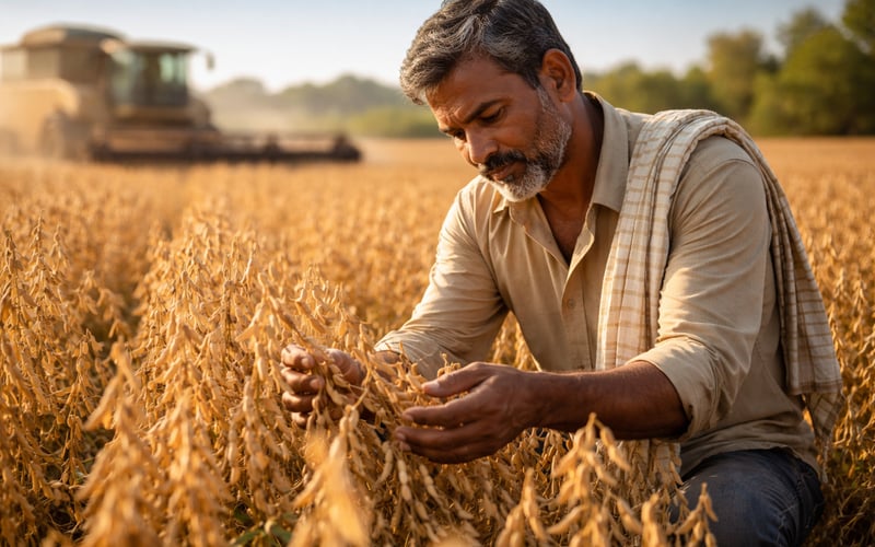 India’s Record Soybean Imports Reshape Global Trade Flows