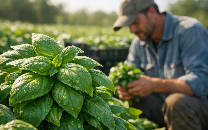 Organic Basil FOB Egypt & India: Softening Prices Amid Tightening Supply Signals