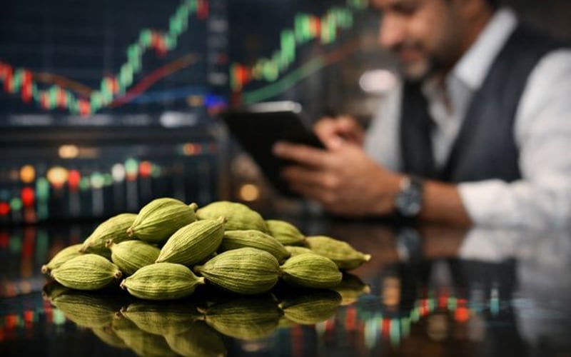 Indyjski kardamon stabilny lub słabszy, ponieważ aukcje trzymają się w pobliżu ₹2,500/kg