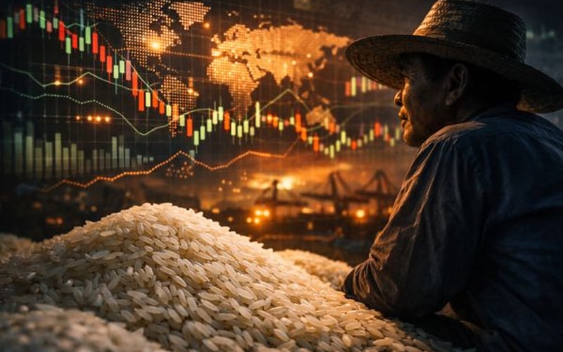 Global Rice Market Shifts Squeeze Thai Farmers as India and Pakistan Gain Ground