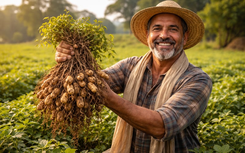 Peanut Market Holds Firm as Groundnut Oil Steadies Ahead of New Harvest