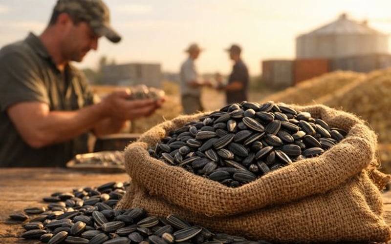 Sunflower Seeds Edge Higher as Ukraine Holds Range and China Firms
