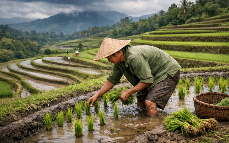 Les marchés du riz se raffermissent avec le rebond du CBOT et le risque de mousson