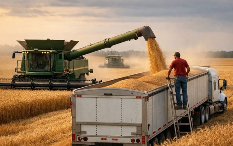 Wheat Futures Firm as Weather Risks Offset Comfortable Stocks