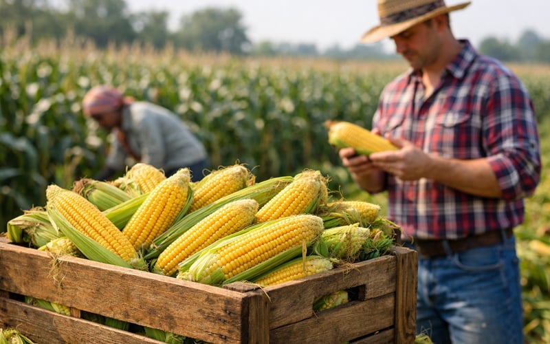 Le marché du maïs se stabilise grâce à des signaux solides sur la récolte américaine et à une demande indienne plus ferme