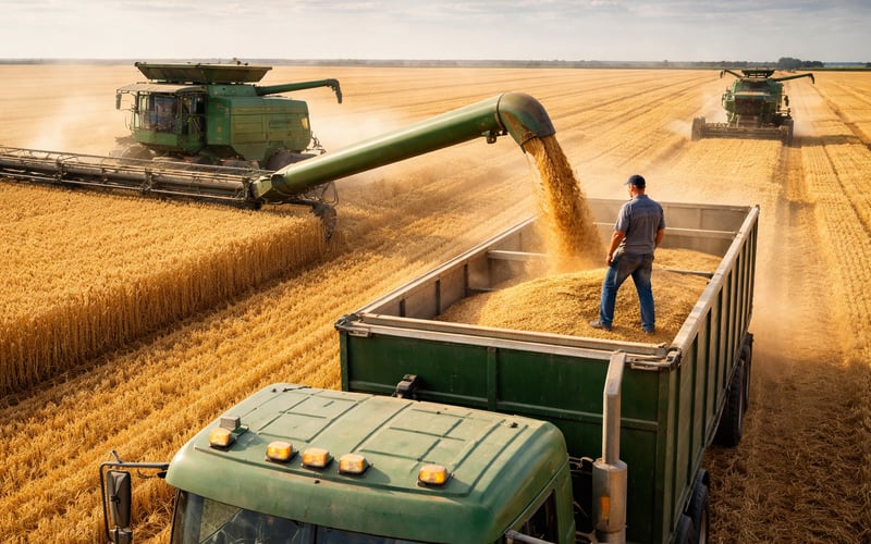 Ukrainian Wheat Under Pressure as Buyers Stay Cautious, Farmers Hold Back