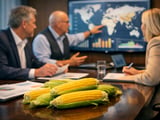 Corn edges lower as Ukrainian offers cap prices, Argentina enjoys benign weather