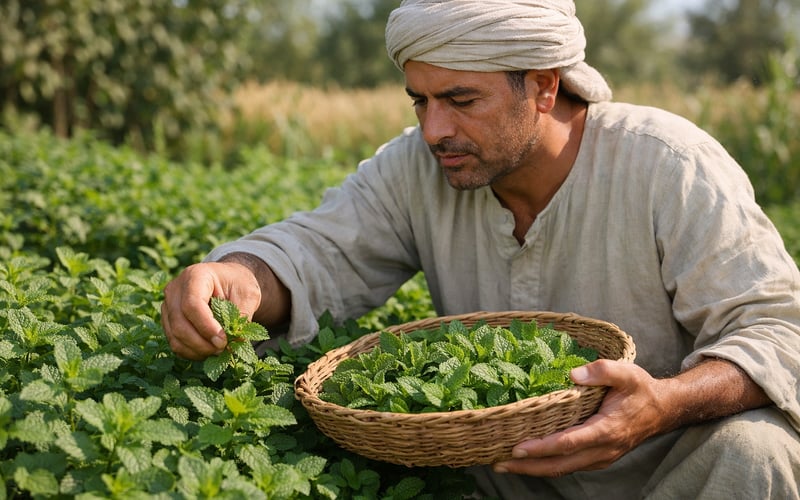 La menthe verte égyptienne FOB Le Caire progresse légèrement sur une demande stable