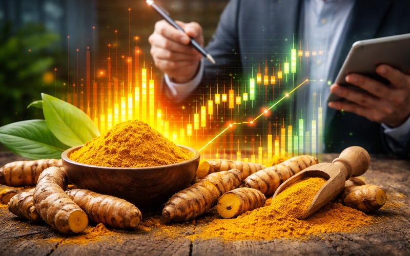 Turmeric Firms as Stockist Selling Slows and Indian FOB Values Edge Up
