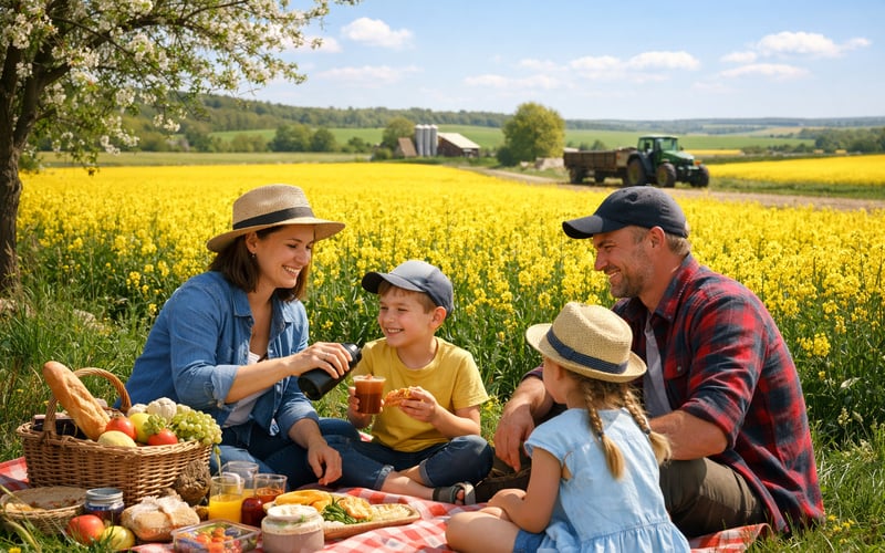 Rapeseed Prices Hold Firm as Heat and Logistics Shape FR-UA Trade