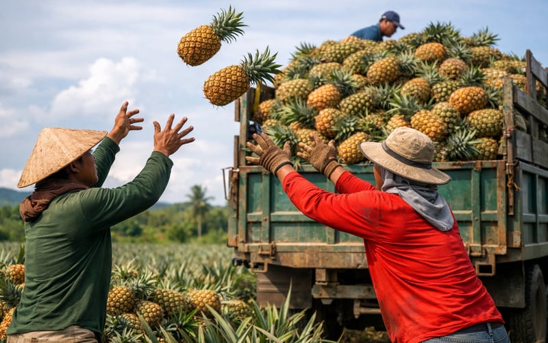 Philippine Pineapples Eye Easier US Access as EU Prices Stay Firm