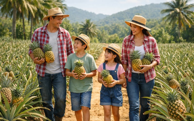Tight Raw Pineapple, Firm Dried Prices: Thailand & Vietnam in Focus