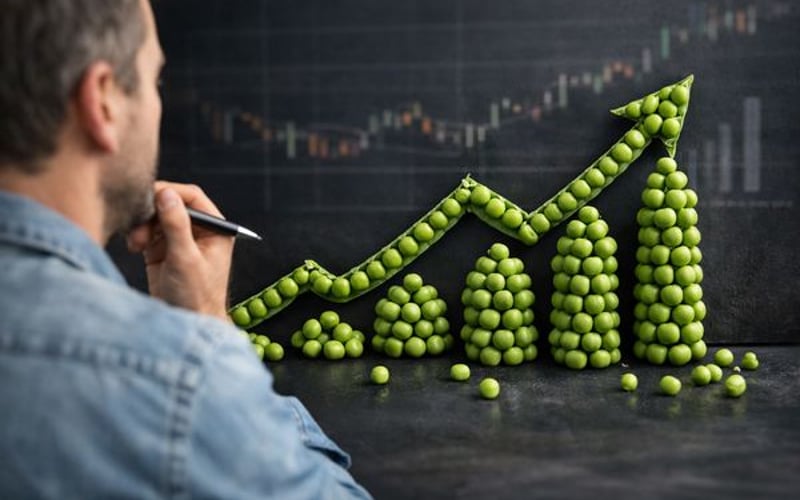 Fornecimento apertado de ervilha-de-pombo na Índia eleva o sentimento do mercado global de ervilhas