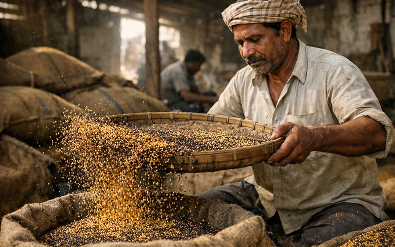 Indian mustard seed prices firm as arrivals stay limited and demand steady