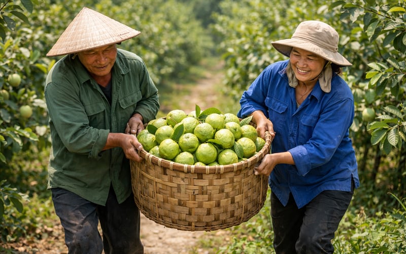 La goyave séchée du Vietnam FOB Hanoï reste stable malgré une forte demande d’exportation de fruits