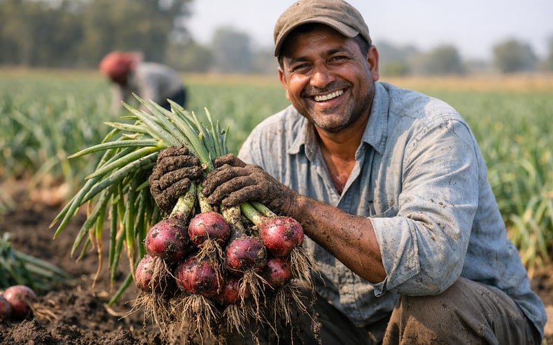 Stable Onion FOB Prices Amid Firm Indian and Egyptian Supply