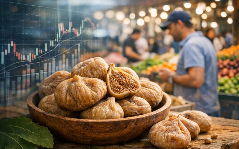 Turkish Dried Figs Hold Steady as Summer Weather Turns Supportive