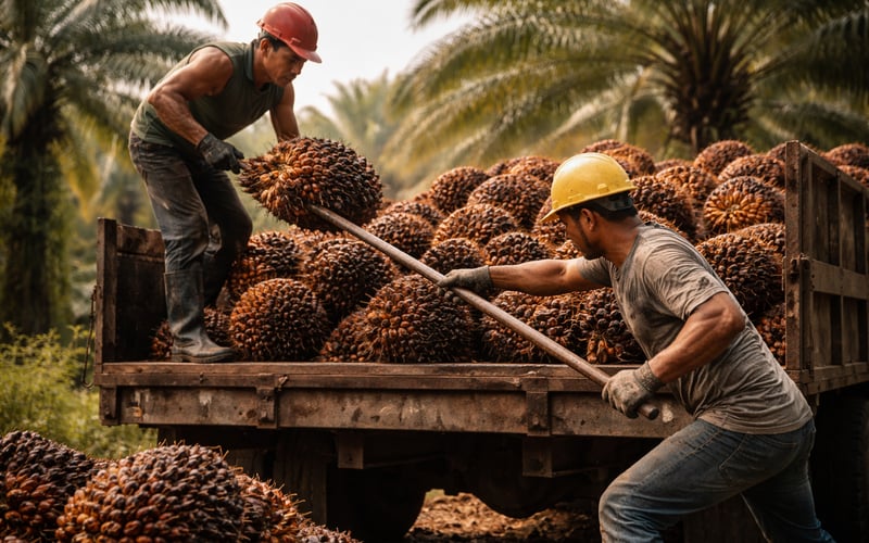 MDEX Palm Oil Holds Above 4,500 MYR Amid Soy Complex Weakness
