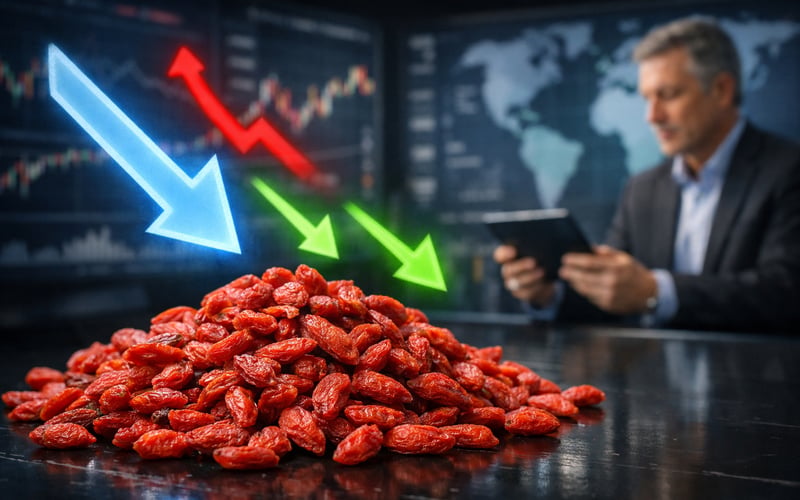 Goji-Beerenpreise geben in Europa leicht nach, während die chinesische Ernte voranschreitet