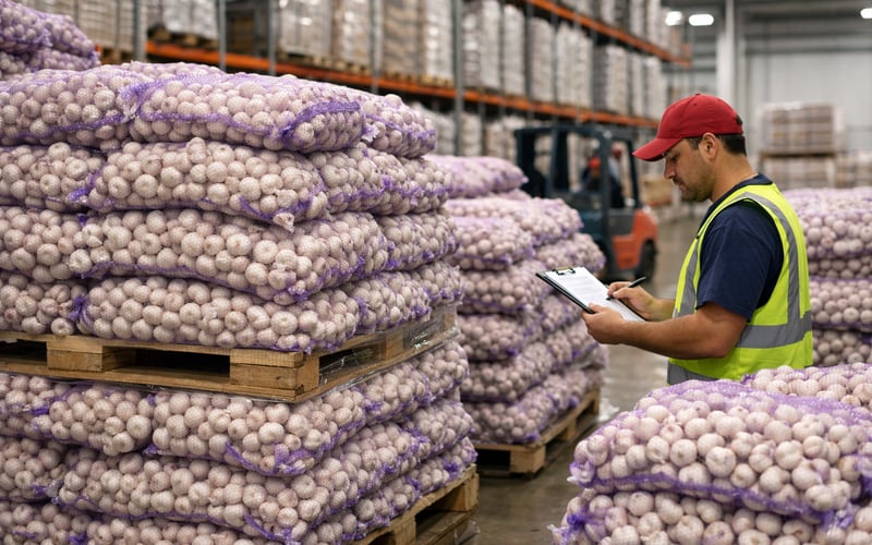 Spanish Garlic Faces Chinese Squeeze Despite Strong 2026/27 Harvest