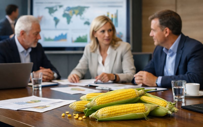 Corn prices steady overall as Ukraine FOB weakens and French heatwave looms