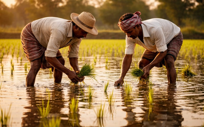 Basmati Rice Firms in New Delhi as Buyers Replenish Stocks