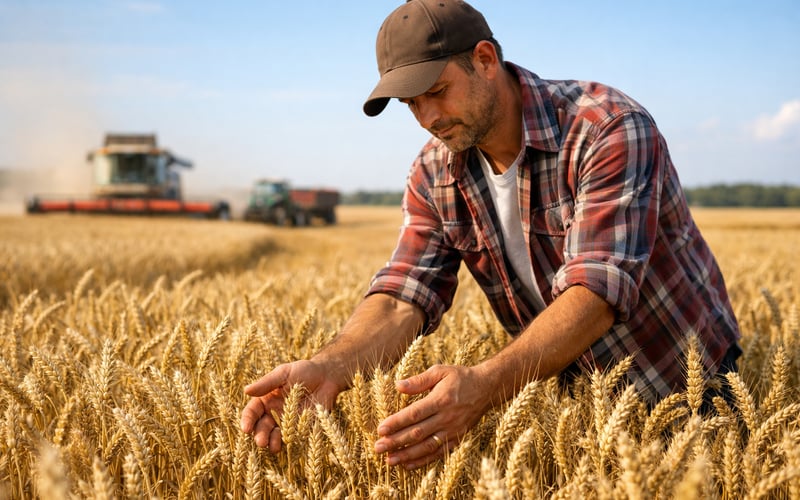 German Feed Wheat Edges Higher as Harvest Heat Meets Black Sea Risk