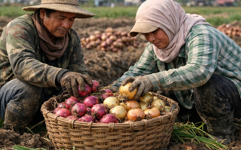Abandoned Chinese Onions in Manila Tighten Import Scrutiny and Support Local Prices