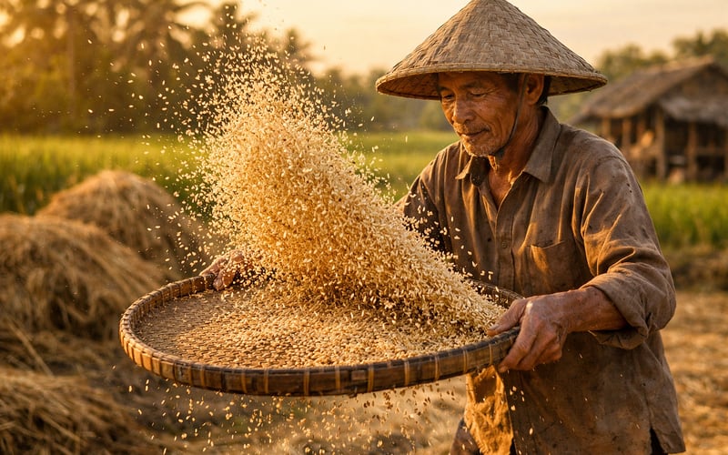 Nachgebende FOB-Reispreise aus Indien und Vietnam mit Fortschreiten des Monsuns