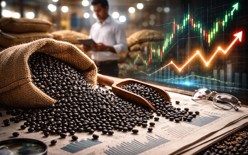 Black Gram Market Capped by Cheaper Myanmar Imports and Weather Risk