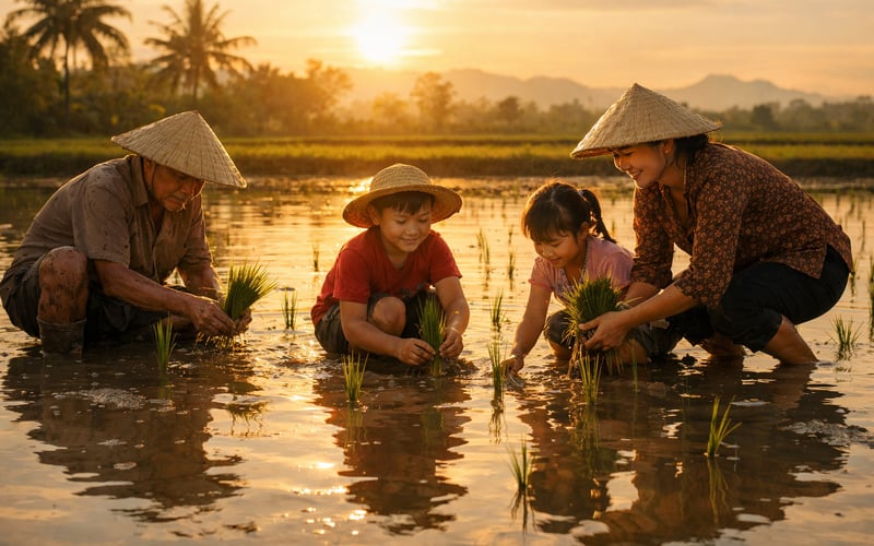 Les prix du riz indien et vietnamien s’assouplissent alors que les risques de mousson se profilent