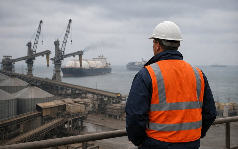 Drone Strike on LNG Vessels at Egypt’s Damietta Port Deepens Suez–Red Sea Security Fears