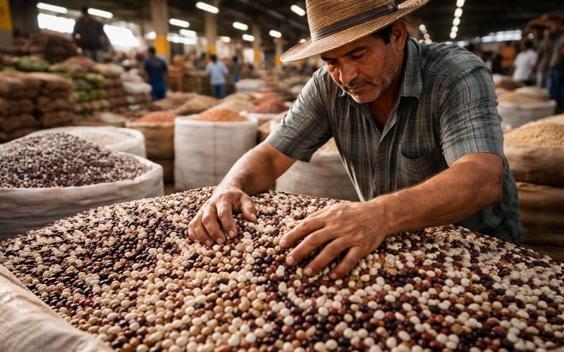 Brazil and UK Bean Prices Softening as Weather Risks Build