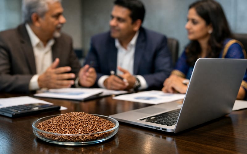 Indian Flaxseed Prices Stable to Softer as Monsoon Stays Uneven