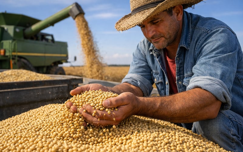 Brazilian Soybeans Anchor Chinese Demand as Imports Beat Expectations