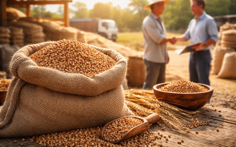 Chinese Buckwheat FOB Rallies While EU FCA Eases Slightly