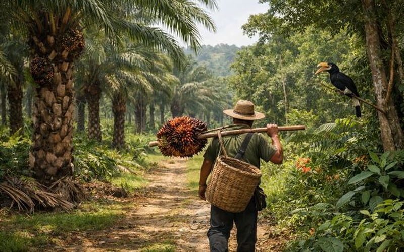 Huile de palme sous pression en raison du brut faible, des huiles végétales plus douces et d'un soutien décevant au biodiesel