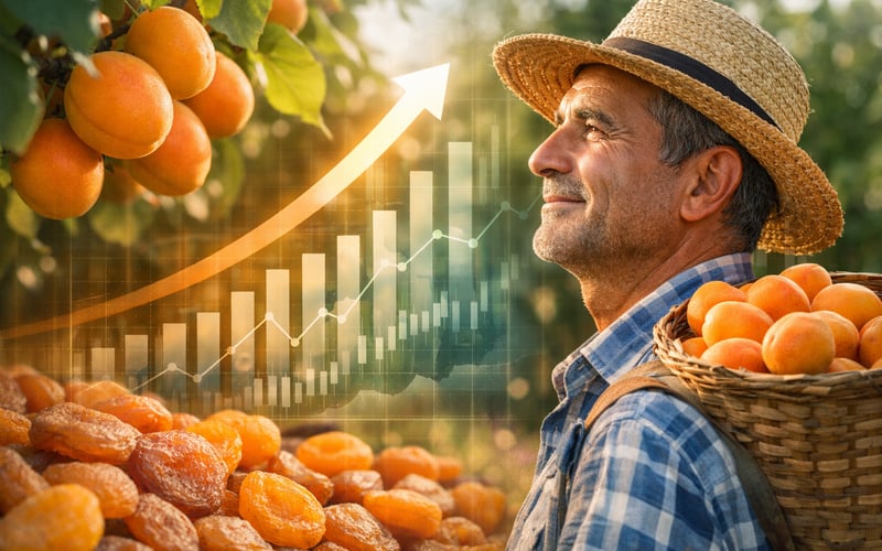Turkish dried apricots: firm FOBs, stable cubes as Malatya crop improves