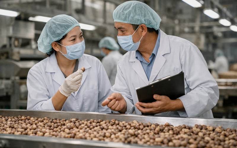 Cashew Kernels Edge Higher as India Firms and Vietnam Holds Steady