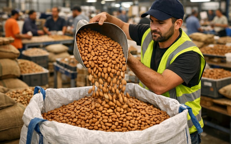 Almond Prices Firm as Importer Selling Stays Limited and Festive Demand Builds