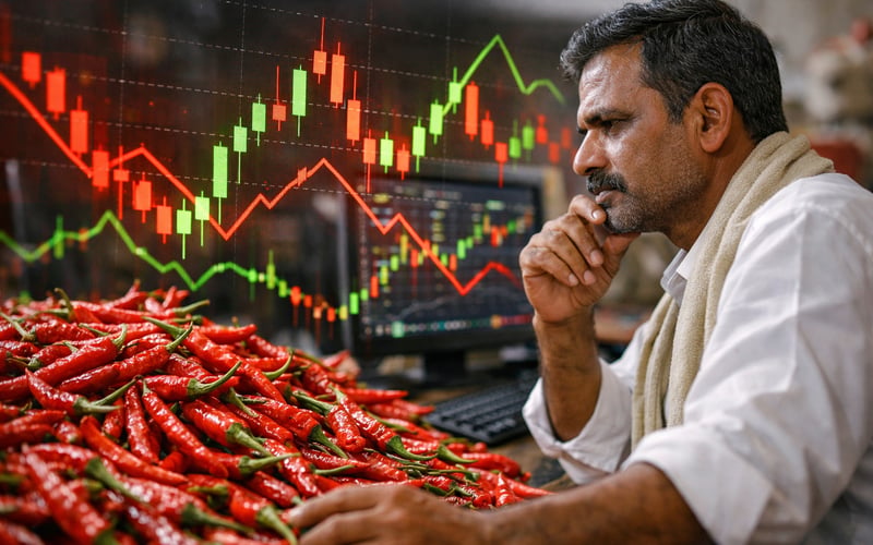 Indian Chilli Market: Policy Support Meets Firm, Weather‑Sensitive Prices