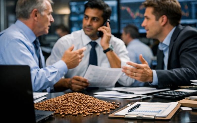 Lentilles : Le FOB de Pékin baisse légèrement tandis que le marché mondial reste stable
