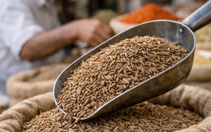 Cumin (Jeera) Market: Selling Pressure Eases, Exports Hold the Key