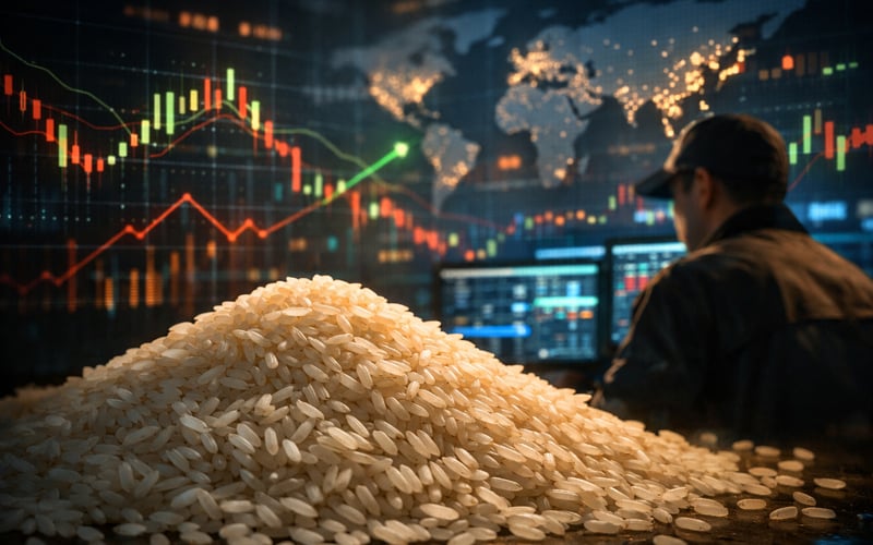 استقرار سوق الأرز مع تراجع عقود CBOT واستقرار أسعار الصادرات الآسيوية (FOB)